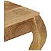 Tavolino Da Salotto In Legno Massello Di Mango 45x45x40cm - Foto miniatura 4