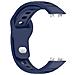 Cinturino In Silicone Per Huawei Band 10/9/8 - Texture A Pois Blue - Foto miniatura 2