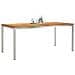 Tavolo da pranzo da esterno 180x90x75 cm in legno massello di teak - Foto miniatura 3