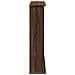 Cornice per Camino Rovere Marrone 75x20x87,5 cm in Truciolato - Foto miniatura 5