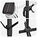 Ombrellone a Sbalzo con LED Sabbia 352x251x265 cm Alluminio - Foto miniatura 9