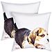 Set Di 2 Copricuscini 40x40 Cm Beagle Dog Design - Foto miniatura 3