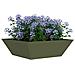 Vaso a Ciotola da Giardino 5 pcs Oliver verde 50 x 50 x 15 cm - Foto miniatura 3