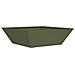 Vaso a Ciotola da Giardino 5 pcs Oliver verde 50 x 50 x 15 cm - Foto miniatura 5