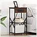 Armadio da Notte con lo scaffale Rovere marrone 41 x 31 x 76 cm - Foto miniatura 2