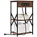 Armadio da Notte con lo scaffale Rovere marrone 41 x 31 x 76 cm - Foto miniatura 3