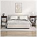 Armadio da Notte con lo scaffale Rovere marrone 41 x 31 x 76 cm - Foto miniatura 4