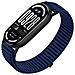 Cinturino In Nylon Con Motivo Montano Selvaggio Compatibile Con Xiaomi Mi Band Serie 10/9/8 Blue - Foto miniatura 3