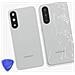 Coperchio Batteria Originale Per Galaxy A56 Con Adesivo Integrato Service Pack, Grigio Chiaro - Foto miniatura 4