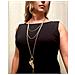 Collana Trinity Drift Con Ciondoli In Ottone Placcato Oro - Foto miniatura 3