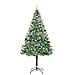 Albero di Natale artificiale Verde 180 cm PVC e Acciaio - Foto miniatura 3