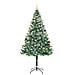 Albero di Natale artificiale Verde 180 cm PVC e Acciaio - Foto miniatura 4