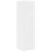Mobile angolare Bianco 27,5x27x102cm Legno multistrato - Foto miniatura 7