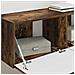 Mobile TV da parete 2 pcs Rovere fumé 60 x 31 x 29.5 cm - Foto miniatura 4