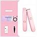 Rasoio Elettrico A Doppia Testina - Wet & Dry, Epilatore Ricaricabile Per Il Corpo Pink - Foto miniatura 1