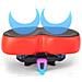 Sella Bici Ergonomica In Gel Comfort - Sollievo Dalla Pressione E Assorbimento Degli Urti Red - Foto miniatura 2