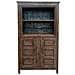 Libreria In Legno Marrone 107x42x213h - Foto miniatura 2