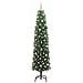 Albero di Natale artificiale con 300 LED Verde 240 cm - Foto miniatura 3