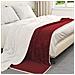 Coperta Rosso Bordeaux 220 x 240 cm Panno - Foto miniatura 3
