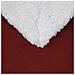 Coperta Rosso Bordeaux 220 x 240 cm Panno - Foto miniatura 5