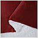 Coperta Rosso Bordeaux 220 x 240 cm Panno - Foto miniatura 6