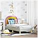 Struttura letto per bambini con testata Crema 70 x 140 cm - Foto miniatura 2