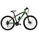 Bici Misura 27,5 Mountain Bike Telaio Alluminio Uomo Bicicletta Mtb Crow 24v Acera Freni Disco Idraulici Forcella Idraulica - 48 Nero Verde Verde Fluo Opaco - Foto miniatura 1