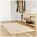 Runner Tappeto MARSA Crema 100 x 350 cm Poliestere e PVC - Foto miniatura 2