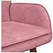 Sofa a Due Posti Rosa 115 x 61 x 87 cm Velluto - Foto miniatura 7