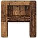 Testata del letto Legno antico Legno ingegnerizzato - Foto miniatura 2