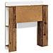 Testata del letto Legno antico Legno ingegnerizzato - Foto miniatura 3