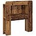 Testata del letto Legno antico Legno ingegnerizzato - Foto miniatura 1