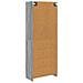 Set di armadi 2 pcs Sonoma grigio Legno ingegnerizzato - Foto miniatura 6
