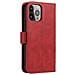 Custodia Per Telefono Con Flap Per Samsung Galaxy S25+ - Rossa - Foto miniatura 1