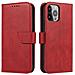 Custodia Per Telefono Con Flap Per Samsung Galaxy S25+ - Rossa - Foto miniatura 5