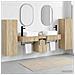 Set di mobili per il bagno 5 pz Rovere Sonoma - Foto miniatura 8