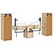 Set di mobili per il bagno 5 pz Rovere Sonoma - Foto miniatura 10