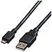 Cavo Usb 2.0 A / Microusb B Mt 1.8 Nero . - Foto miniatura 1