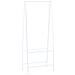 Appendiabiti 59x35x150 Cm Bianco - Foto miniatura 1