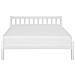 Letto A Doghe In Legno Colore Bianco 160 X 200 Cm Florac - Foto miniatura 7