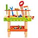 -mertens -banco Da Lavoro Con Attrezzi3 Anni Legno Con Accessoristimola La Destrezza E-manogiocattolo Coordinazione Occhio Per Bambini Con 50 Pezzimulticolore82149 - Foto miniatura 2