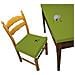 Set 6 Coprisedia Antimacchia Senza Schienale Made In Italy Verde Chiaro - Foto miniatura 1