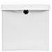 Contenitori con Coperchi 4 pz 28x28x28 cm Bianco - Foto miniatura 5