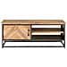 Tavolino Da Salotto 90x50x35 Cm In Legno Massello Di Acacia - Foto miniatura 3