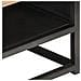 Tavolino Da Salotto 90x50x35 Cm In Legno Massello Di Acacia - Foto miniatura 6