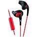 Gumy Sport, Stereofonico, Nero, Rosso, Interno orecchio, Cablato, 200 mW, 3.5 mm (1/8")  - Foto miniatura 1