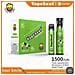 1500puffs Monouso Vape Sigaretta Elettronica Monouso - Mela Verde, 5ml Batteria Ricaricabile 600mah Vapesoul Smile Ii Vape Pen Plus Xxl - Foto miniatura 1