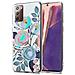 Custodia Compatibile Con Samsung Galaxy Note 20 Con Peonie Fiori - Coperchio Protettivo In Silicone Tpu Con Motivo Floreale - Foto miniatura 1