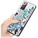 Custodia Compatibile Con Samsung Galaxy Note 20 Con Peonie Fiori - Coperchio Protettivo In Silicone Tpu Con Motivo Floreale - Foto miniatura 5