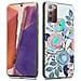 Custodia Compatibile Con Samsung Galaxy Note 20 Con Peonie Fiori - Coperchio Protettivo In Silicone Tpu Con Motivo Floreale - Foto miniatura 6